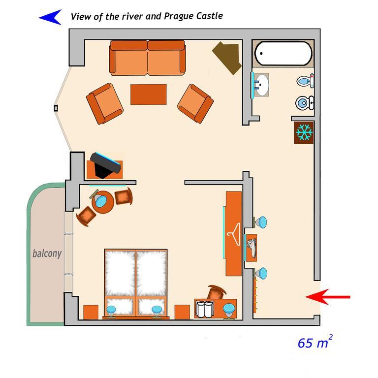 Hotel & Residence Royal Standard 프라하 객실 사진